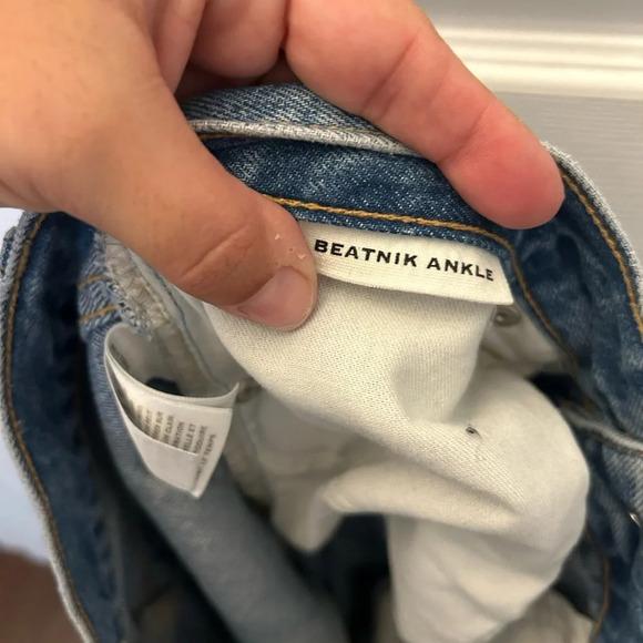 ! SLVRLAKE Beatnik Ankle High Rise Jeans sz 29 - Picture 7 of 11